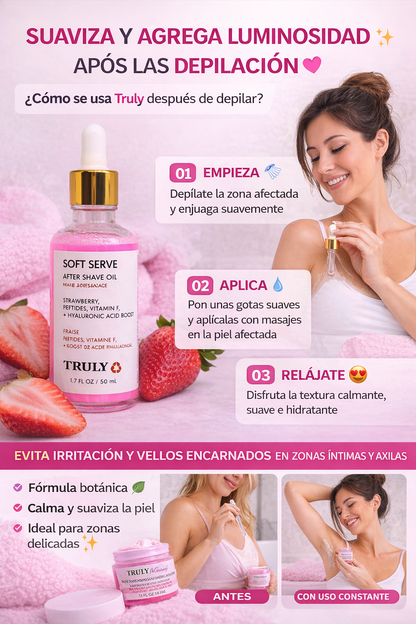 TRULY 💖 NO SIGAS OCULTANDO TU PIEL 😣✨ 3 EN 1: HIDRATA 💧 ACLARA ✨ Y AYUDA A DISMINUIR MANCHAS 🌸