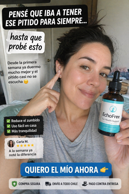 ECHOFREE LA SOLUCION A TUS OIDOS  👂😟🔊